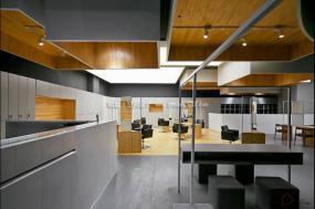 个性风格理发店装潢图片