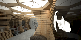 最新造型工作室装饰效果图