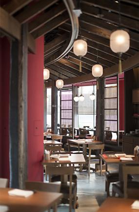 最新复古风格餐厅设计装饰效果图