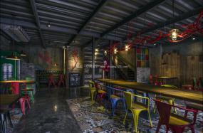 高档复古风格餐厅装修图片