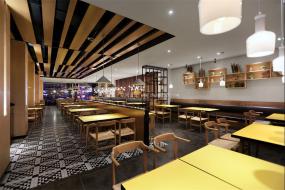 上海面馆装修高清图片