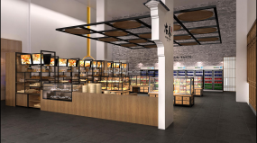 包子店装饰设计效果图