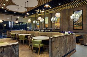 上海面馆装修效果图
