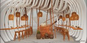 上海面馆设计效果图片