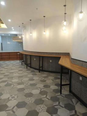 高档上海面馆装修效果图