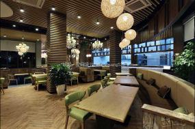 上海面馆装修图片