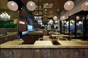 上海面馆装修效果图片