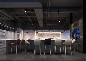 最新上海面馆装修设计效果图