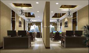 主题网咖设计装修效果图片