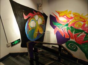 网咖装修设计效果图片