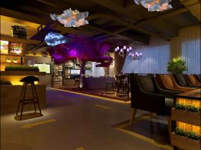 主题网咖装修高清效果图