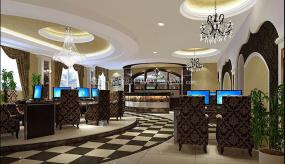 主题网咖设计装修效果图