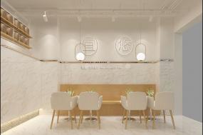 小型奶茶店设计装修效果图