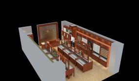 专业眼镜店装修实物图片