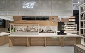 最新30平奶茶店装饰效果图
