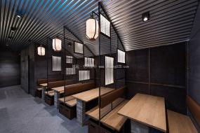 最新日本料理店设计装饰效果图