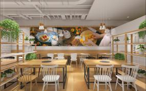 高档四川火锅店装修效果图