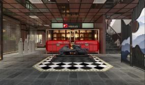 高端四川火锅店装修效果图