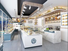 上海蛋糕店设计效果图
