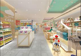 上海母婴店装饰效果图片