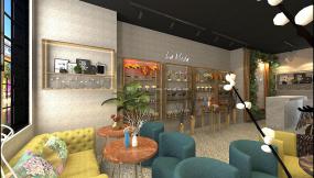 鲜花店装潢效果图