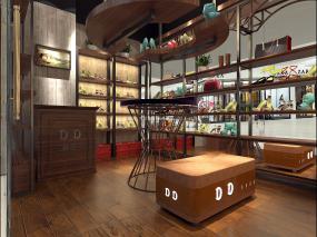 高档上海鞋店装修图片