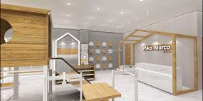 品牌童装店装修高清效果图