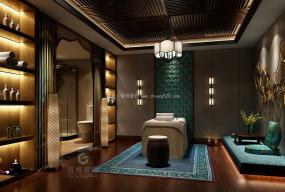 足浴按摩店设计装修图片