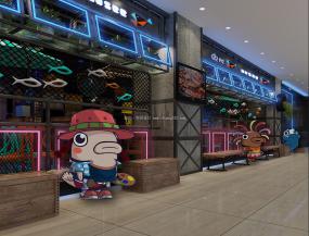 2019烤鱼店装修效果图