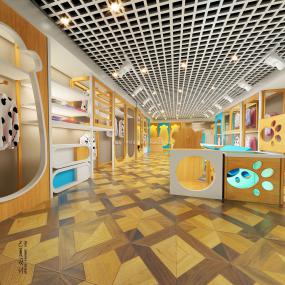 品牌童装店设计装饰图片