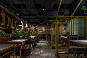 烤鱼店设计装饰效果图