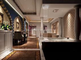 足浴按摩店装修设计效果图