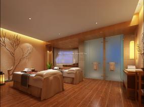 高档美容spa会所装修效果图