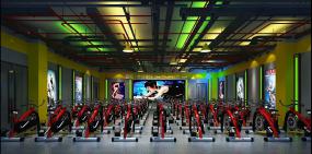 上海健身房设计装修效果图片