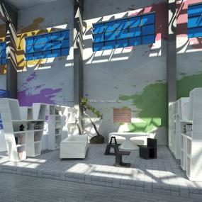 厂房办公室装修设计效果图片