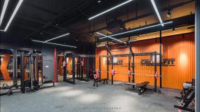 高档上海健身房装修效果图