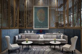 休闲咖啡厅装修实物图片