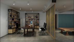 办公室隔断墙装修效果图片