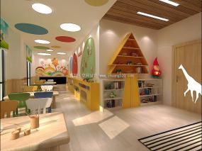 高档幼儿早教中心装修图片