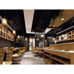 自助火锅店装修装潢效果图