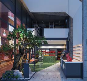 最新水果店效果图