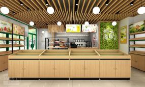 水果店装饰设计效果图