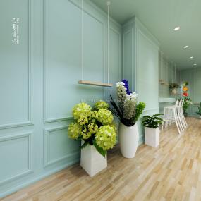 高档水果店装修效果图