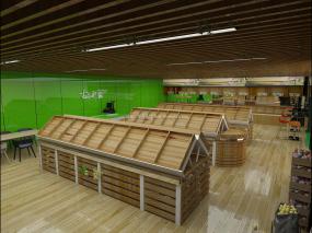 水果店装饰设计效果图片