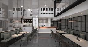 休闲咖啡厅设计装饰图