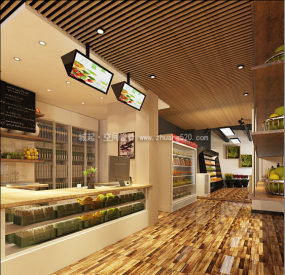 最新水果店设计装饰效果图