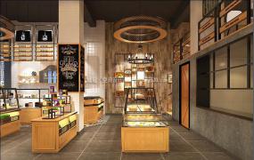 豪华蛋糕店设计装饰效果图