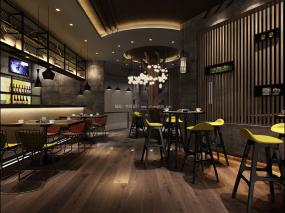 咖啡馆设计装饰效果图