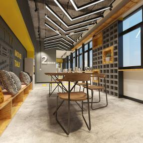 幼儿培训学校设计装修效果图片