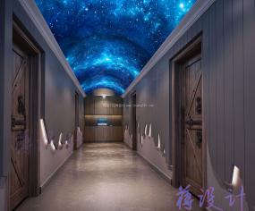 重庆火锅店设计装饰效果图片